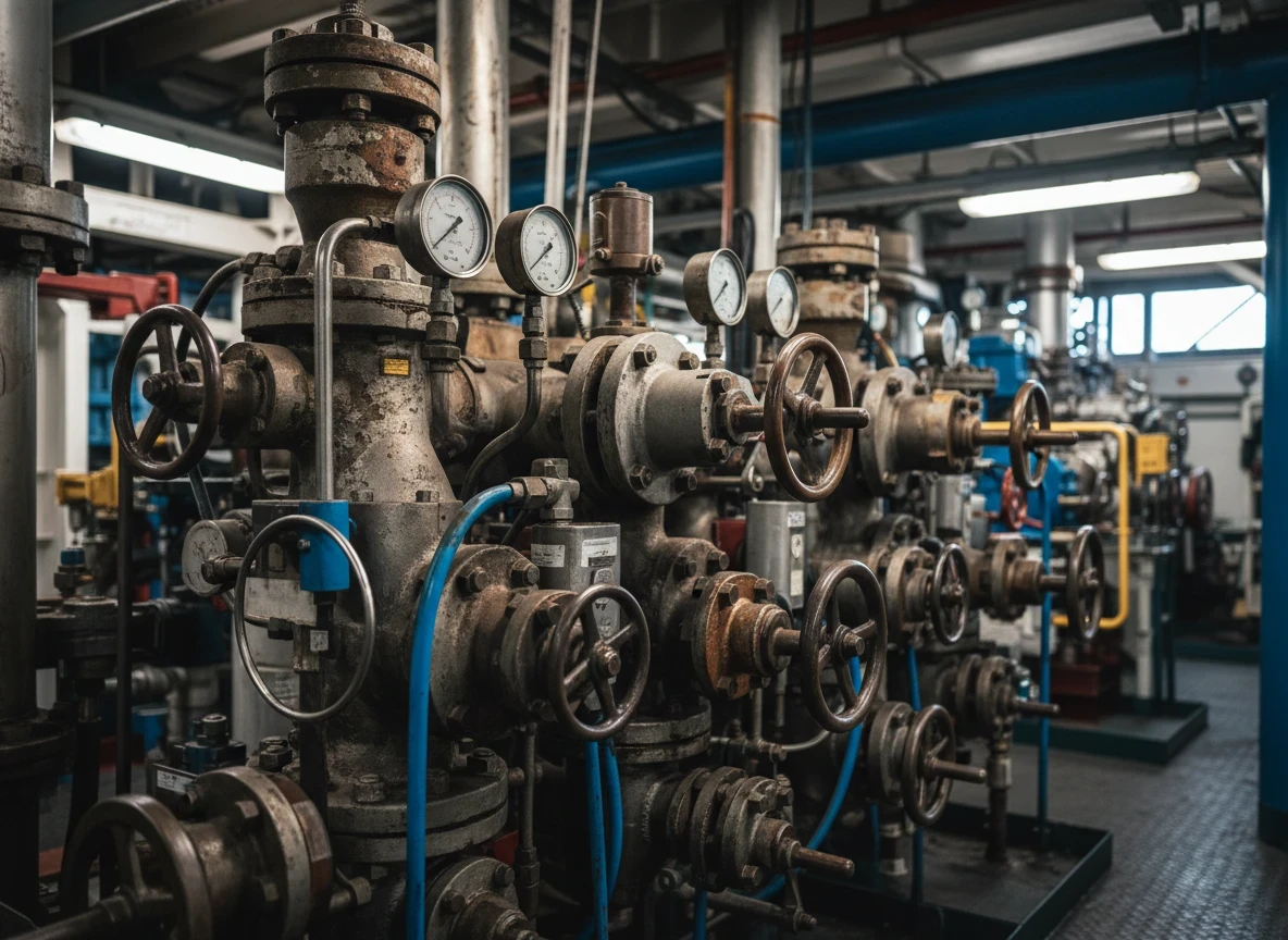 Ship Engine Room
